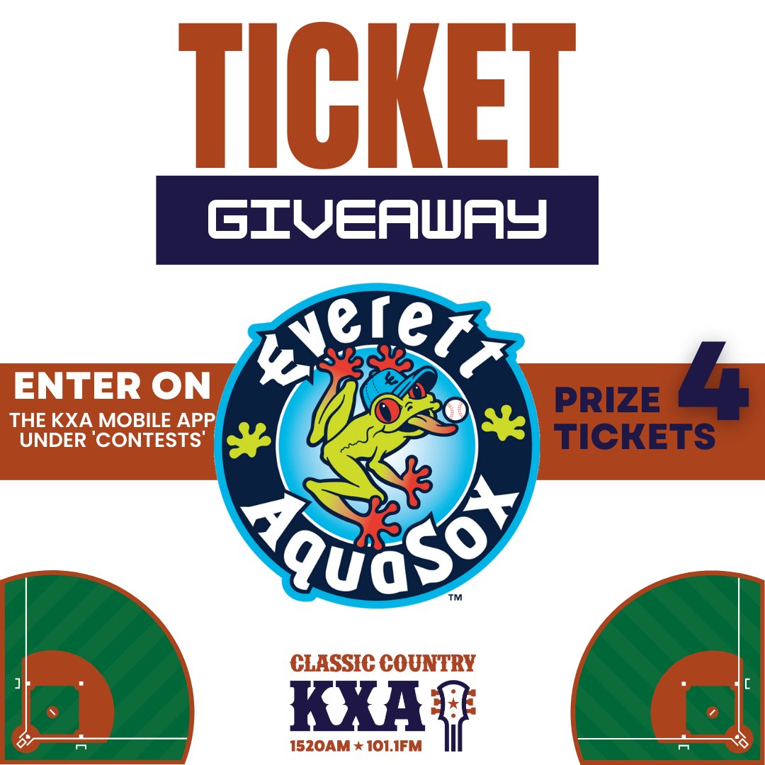 1520KXA's tweet photo. Hey KXA Fans! Want to enter a contest to win 4 tickets for a Friday AquaSox home game? All you have to do is download the KXA mobile app, click on contests, and enter! That's it.

Here is the link to download the app: https://t.co/N6uaAG7ZjJ

Hope you enter!

-Karlie https://t.co/WyGH5qt2kD