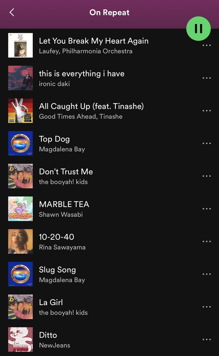 How To See My On Repeat Songs On Spotify