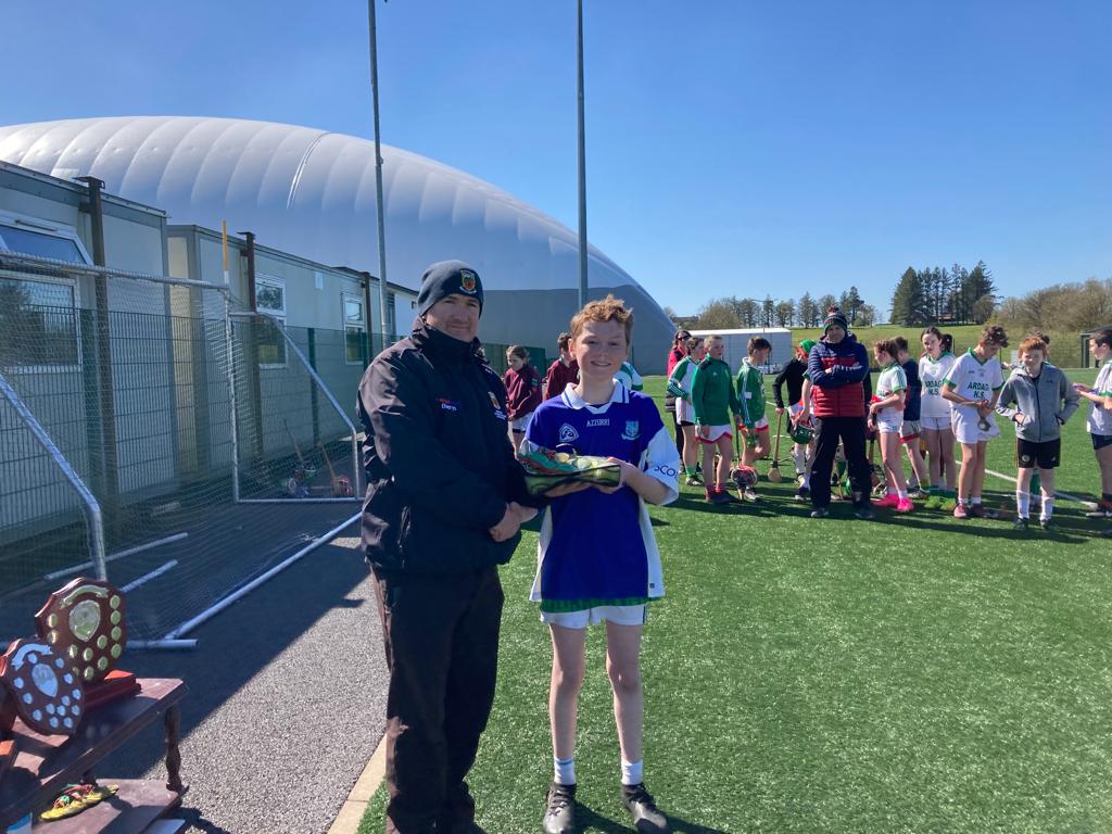 Congratulations to Rory, Captain of the winning B final team who was presented with the winners medals