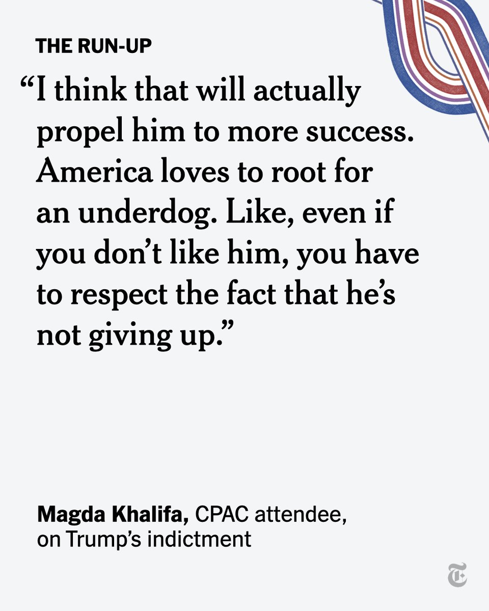 Any candidate hoping to secure the Republican nomination needs to speak the language of the conservative grass roots. So, what do they want? <a href="/AsteadWH/">Astead</a> heads to CPAC to find out. Listen to "The Run-Up." nyti.ms/3H0bAXp