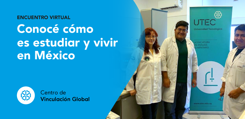 UtecGlobal's tweet photo. ¿Sos #estudiante y te gustaría tener una experiencia de intercambio en #México?
Estudiantes de la #UTXJ, que están realizando un intercambio en @UTECuy, nos contarán como es #estudiar y #vivir allí.
📆28 de abril, 15 hs
💻 Enlace: https://t.co/MjZwVlUYwx
¡Los y las esperamos! https://t.co/POIXzgvIur