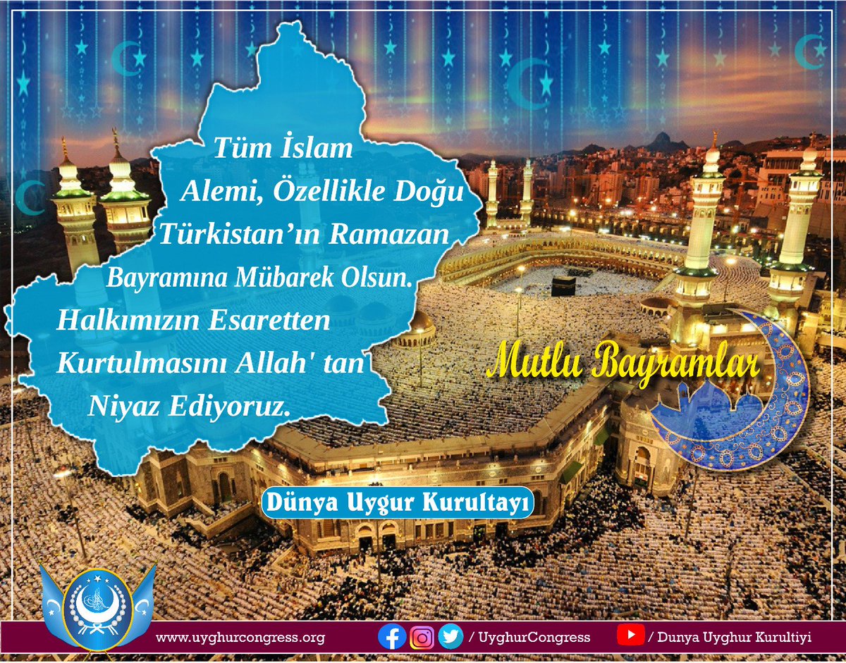 #Uyghur #Eid #Mubarek #WUC  #DUK #DUQ #HeytMubarek #RozaHeyt #Islam #Muslim #UyghurGenocide  #Uygur  #уйғур #Bayram  #ئۇيغۇر