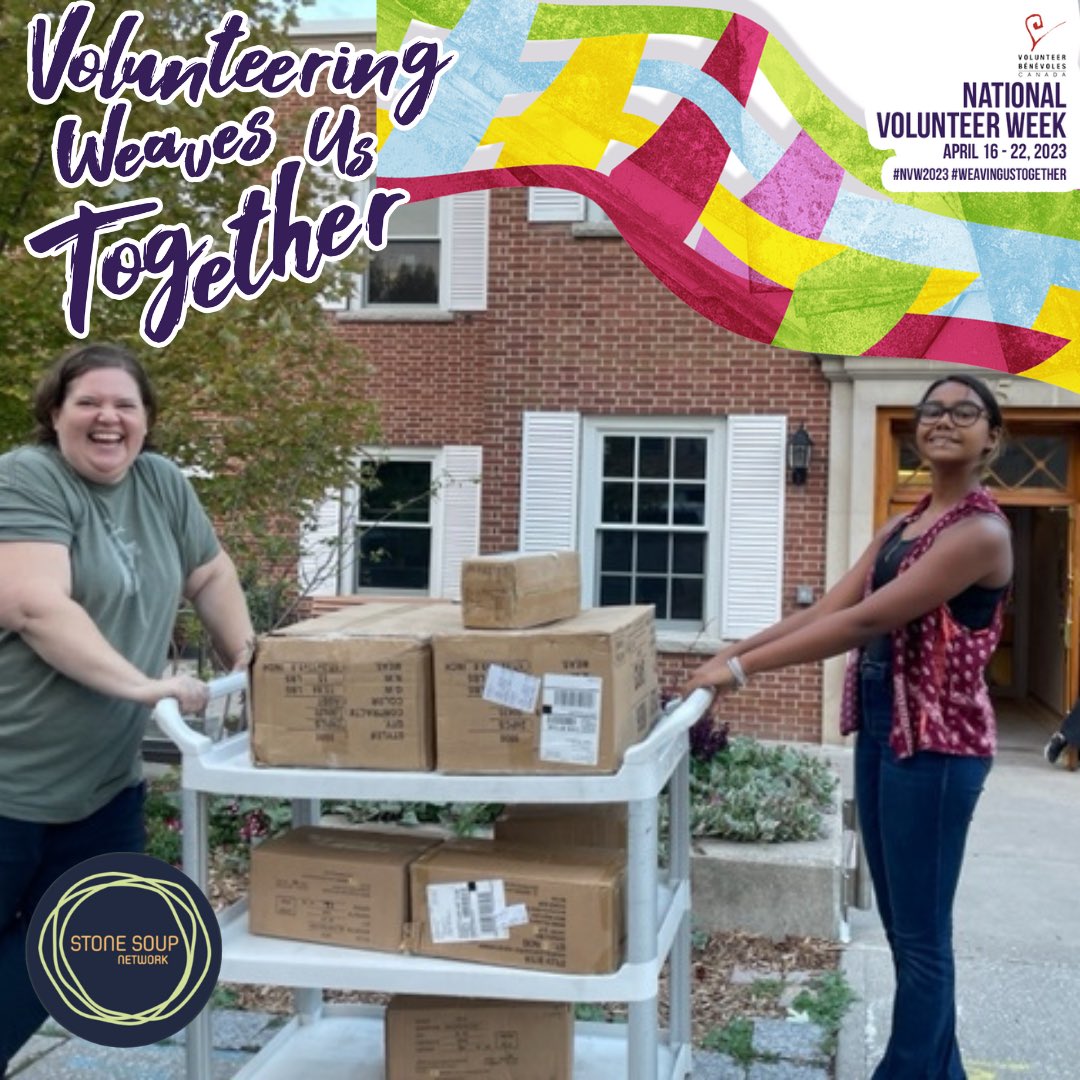 During National Volunteer Week April 16-22 we celebrate our volunteers!  

We want to take a moment to express our heartfelt gratitude to all the amazing professional who volunteers for Stone Soup Network.     

Thank you ❤️👏🏻🙏🏻
