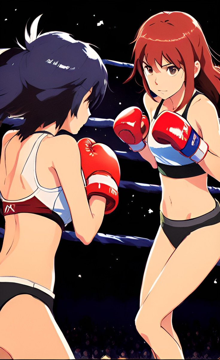 DJTChannel's tweet photo. Boxing #AIart #AIArtwork #AI https://t.co/26flgejm8V