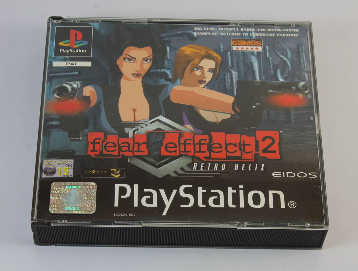 chilloutgames's tweet image. Collectible Condition - #PlaystationGame #FearEffect2RetroHelix (10 photos) chilloutgames.co.uk/PS1/Fear_Effec…