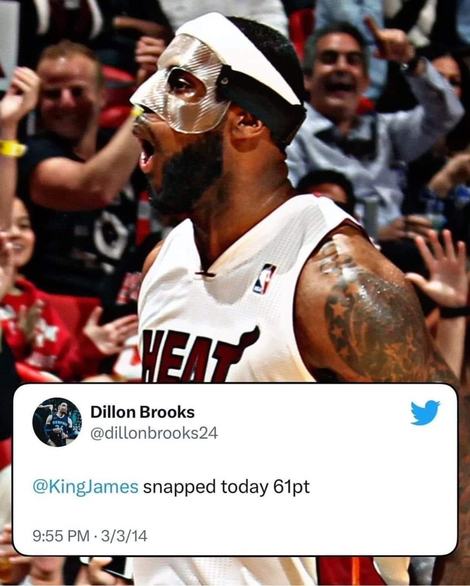 Klutch_23's tweet photo. Dillon Brooks on LeBron James👇 https://t.co/spOr1sNGBa