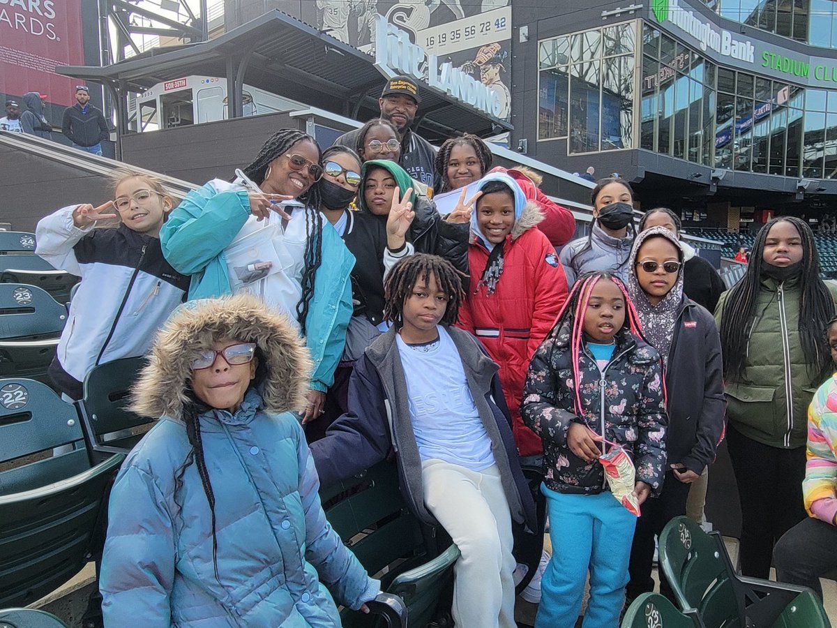 Our students had a great time at the White Sox game yesterday.