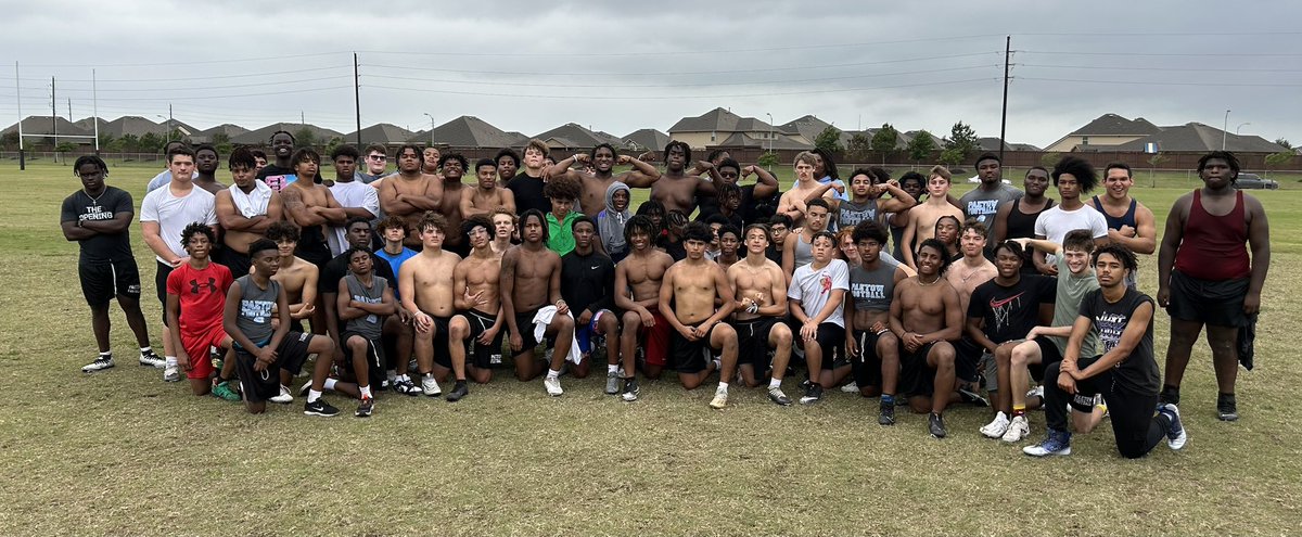 These guys showed up all week and worked like champs. Definitely proud of their effort, attitude and toughness. #PTC. <a href="/PaetowFootball/">Paetow Football</a> <a href="/recruitpaetowfb/">Katy Paetow College Prospects</a> <a href="/coachdhicks/">Coach Hicks</a> <a href="/CoachYorloff/">Coach Yorloff</a> <a href="/charlie_ayro/">Coach Ayro</a> <a href="/CoachMattRhodes/">Coach Rhodes</a>