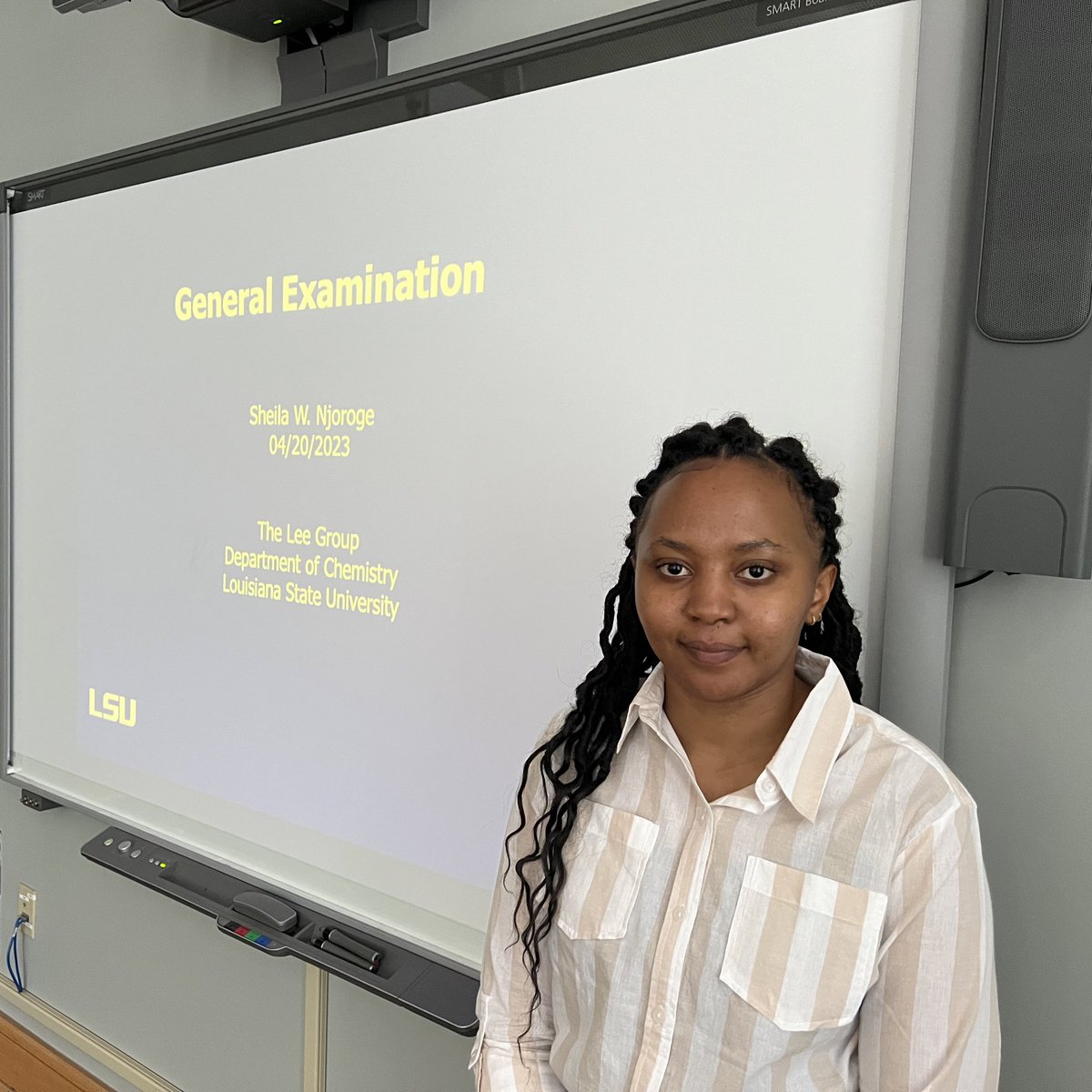 Congrats to Sheila @sheilanjoroge for passing her PhD candidacy exam!