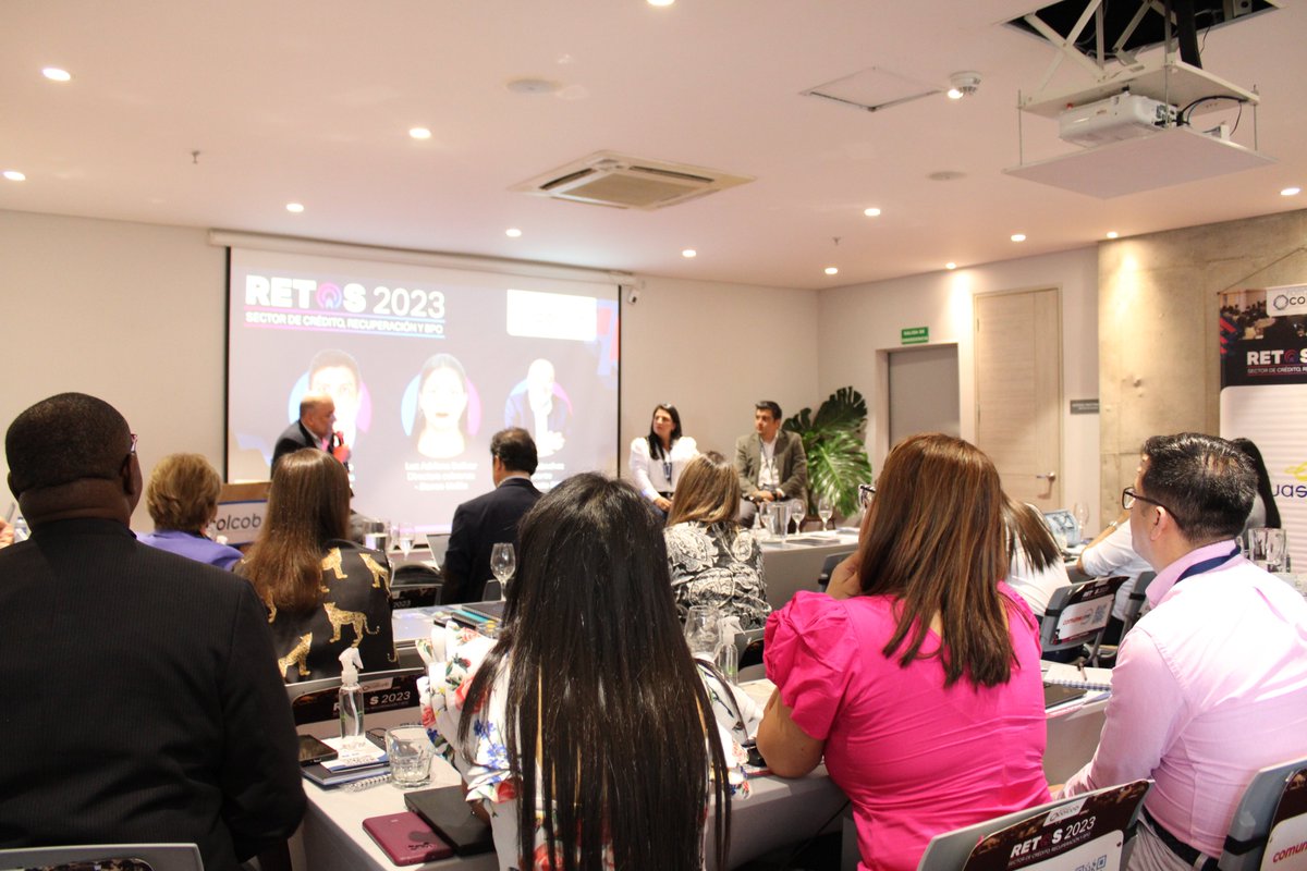 Colcob_Colombia's tweet photo. #ForoColcob Conversatorio: Estrategias para aplicación interna y en la tercerización, del PL "Derecho a la intimidad". #Retos2023 Daniel Rizo @BancoWOficial , Luz Adriana Bolívar @SomosBancoUnion y Carlos Fernando Sánchez @ContentoBPS https://t.co/u0ibC19Xnq