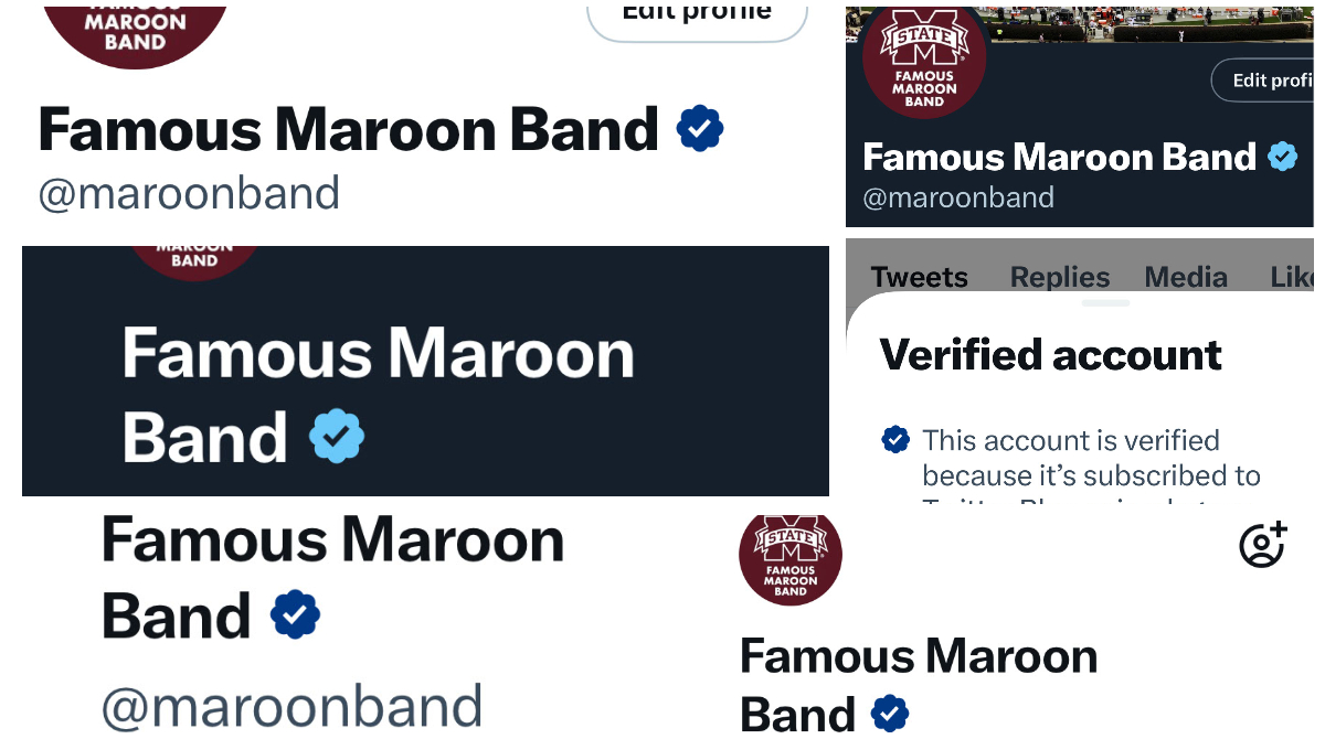 maroonband's tweet photo. #RIPBlueCheck 😢 #ItIsStillUs https://t.co/8BMro9t1iJ