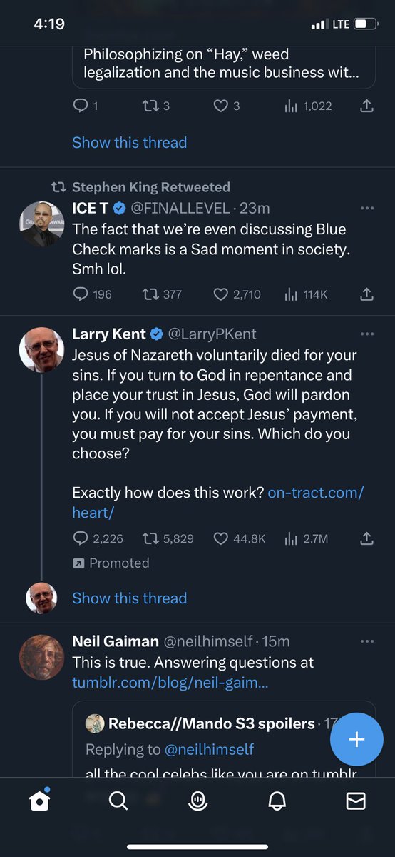 I have never once been I tested in evangelical religion and yet here it is unprompted on my timeline. It’s at least the second time that something like this has popped up on my TL. I feel like this is purposeful and it makes me gag big time