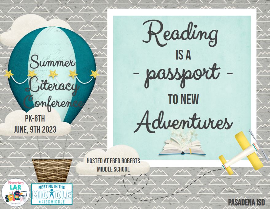 pisdesela's tweet photo. REMINDER--PISD Teachers, you can officially begin signing up for our annual Summer Literacy Conference! 🌟Hope to see you there! https://t.co/ge21wk8D2g #PISDLAChat https://t.co/zXkeFKEq7Y