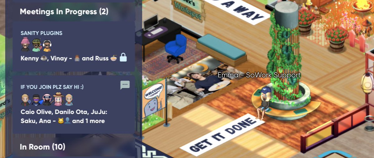 Does your remote work tool let you see and join in on the spontaneous conversations happening around your team?

#remotework #wfa #culture @sowork_