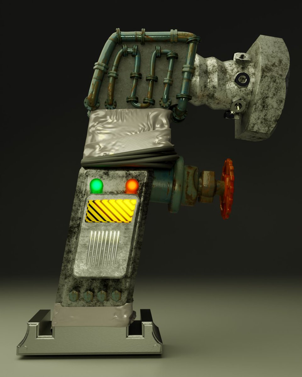 Ak1raTetsu's tweet photo. (F)allout
(F)inally getting this idea out of me. And yes, doing the textures was a grindd 🙃
Stay tuned for more inconsistencies with #36DaysOfType 
.
.
#3d #blender #b3d #3DCG #Fallout #Fallout4 #Fallout76 #typography #3dtype #render #blendercommunity #videogames #modeling https://t.co/1RdlZ5IoHX