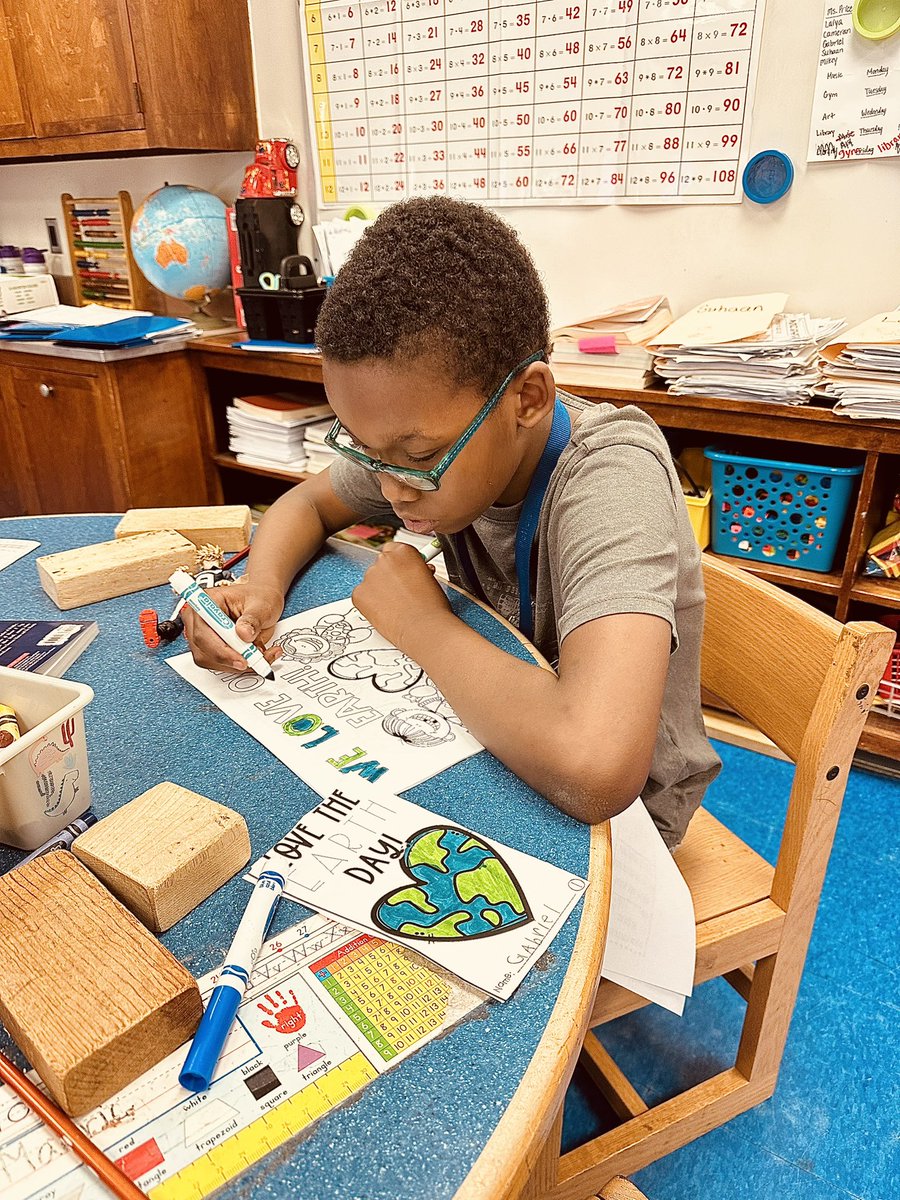 SNerwinski's tweet photo. Getting ready for #EarthDay2023 tomorrow! @johnsonschoolde #JESWildcats 🌎 💙 https://t.co/OpjD7aa7Y7