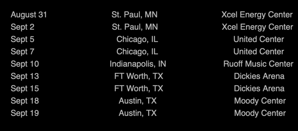 waraptv's tweet photo. Pearl Jam Gira USA 2023.
#PearlJam2023 #PearlJamTour2023 https://t.co/hkgLTm4NS6