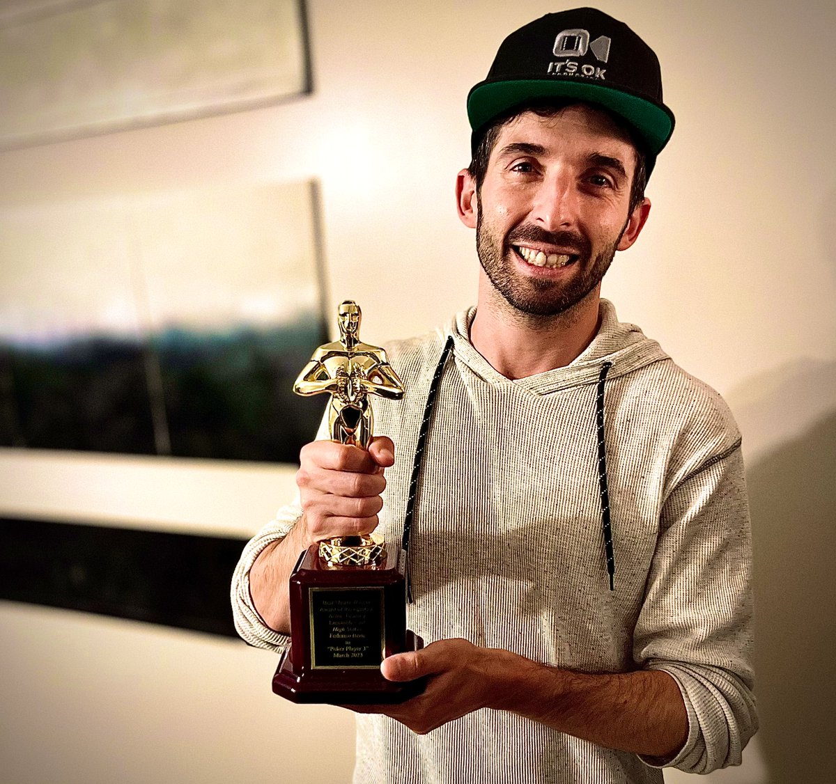 JStunts's tweet image. Congrats to Federico Berte winner of a @bestshorts award for his performance in High Stakes an 
It’s O.K productions original