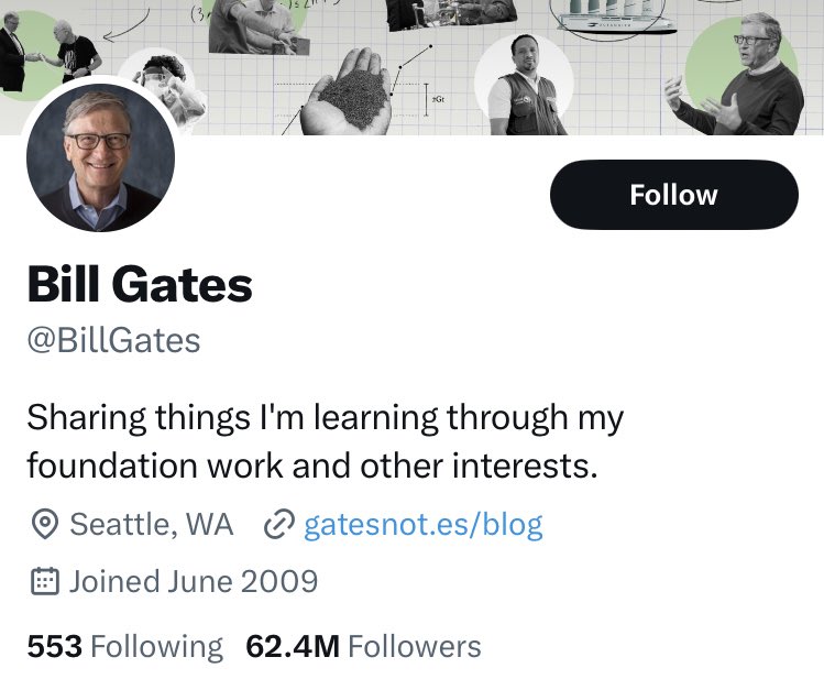 alx's tweet photo. BREAKING: Microsoft Founder Bill Gates (@BillGates) is no longer Verified on Twitter https://t.co/skfG16NjmA