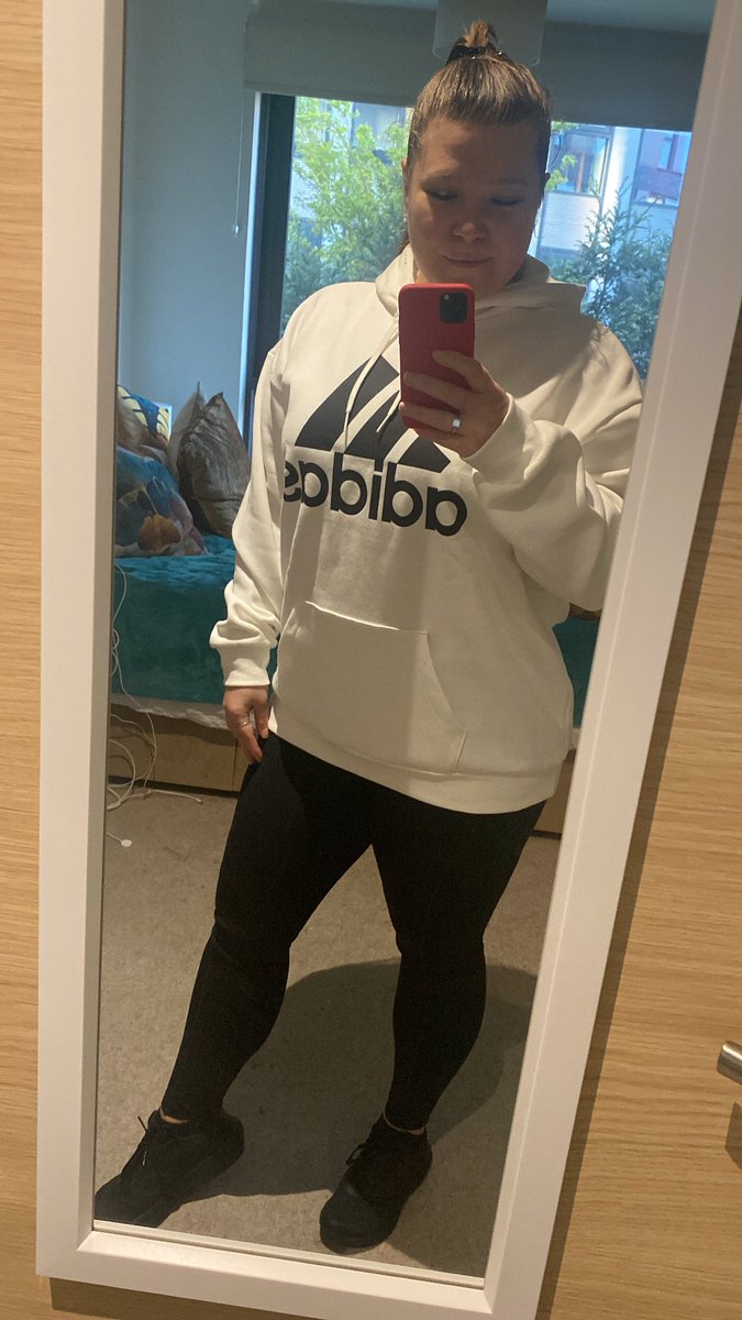 The_Katia's tweet photo. A bit of running before the game ✅ #adidas #cloudfoam https://t.co/jXyO8nL06T