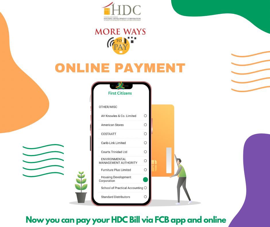 HOMEwithHDC's tweet photo. More Ways to Pay just got a lot more convenient.

Now you can pay your HDC Bill via RBL and FCB app and online

#HDC
#MoreWaysToPay
#HDCWorkingForYou https://t.co/zfrg9pMVUc