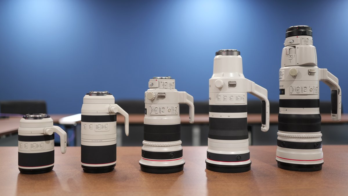 Gordon Laing on Twitter "Here's 30 grand's worth of Canon lenses! From