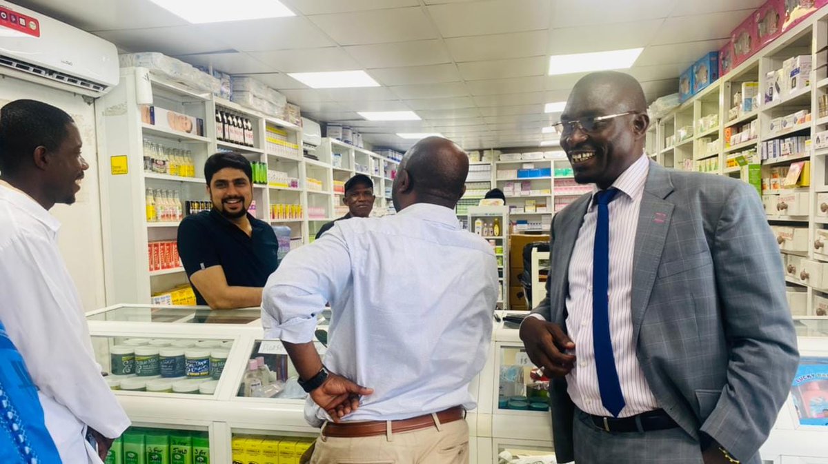 sos_liberia's tweet photo. As part of his five-day working visit📷, SOS Children's @sos_children Representative for Lome Cluster Dr. Amavi Bada  took a tour of SOS Children's Villages supported Medical Centre in Liberia🇱🇷. https://t.co/zBAvLW1B8e