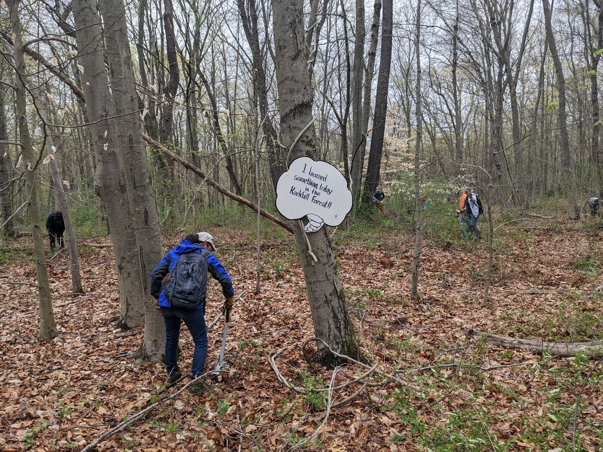 The weather cooperated for our Educational Invasive Plant Workshop at the Rockfall Forest on Sunday, April 16, with our event partner Everyone Outside. #invasiveplants #CTNature #April #Outdoors #Connecticut