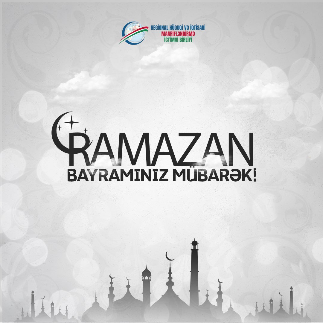 Sevdiklərinizlə birlikdə sağlıqlı bayramlar diləyilə Ramazan bayramınız mübarək! 🕌

#rhim #ramazanbayramınızmübarək