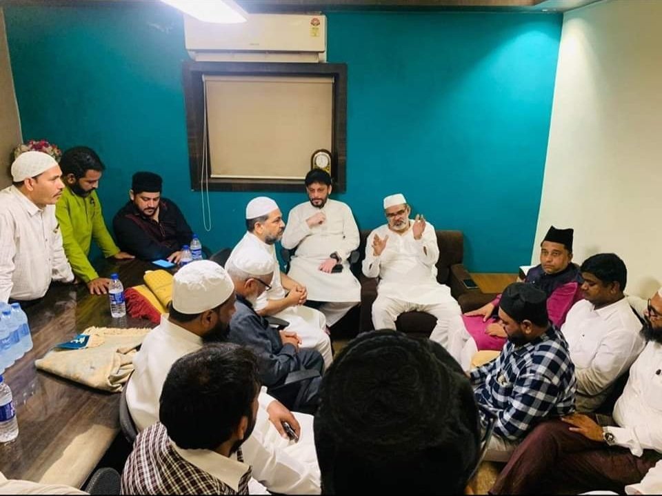 FaiyazAhmed1961's tweet photo. *DAWAT-E-AFTAR AT, AIMIM MUMBAI HEAD OFFICE.*
@aimim_national
@asadowaisi https://t.co/bMHUcTzyWn