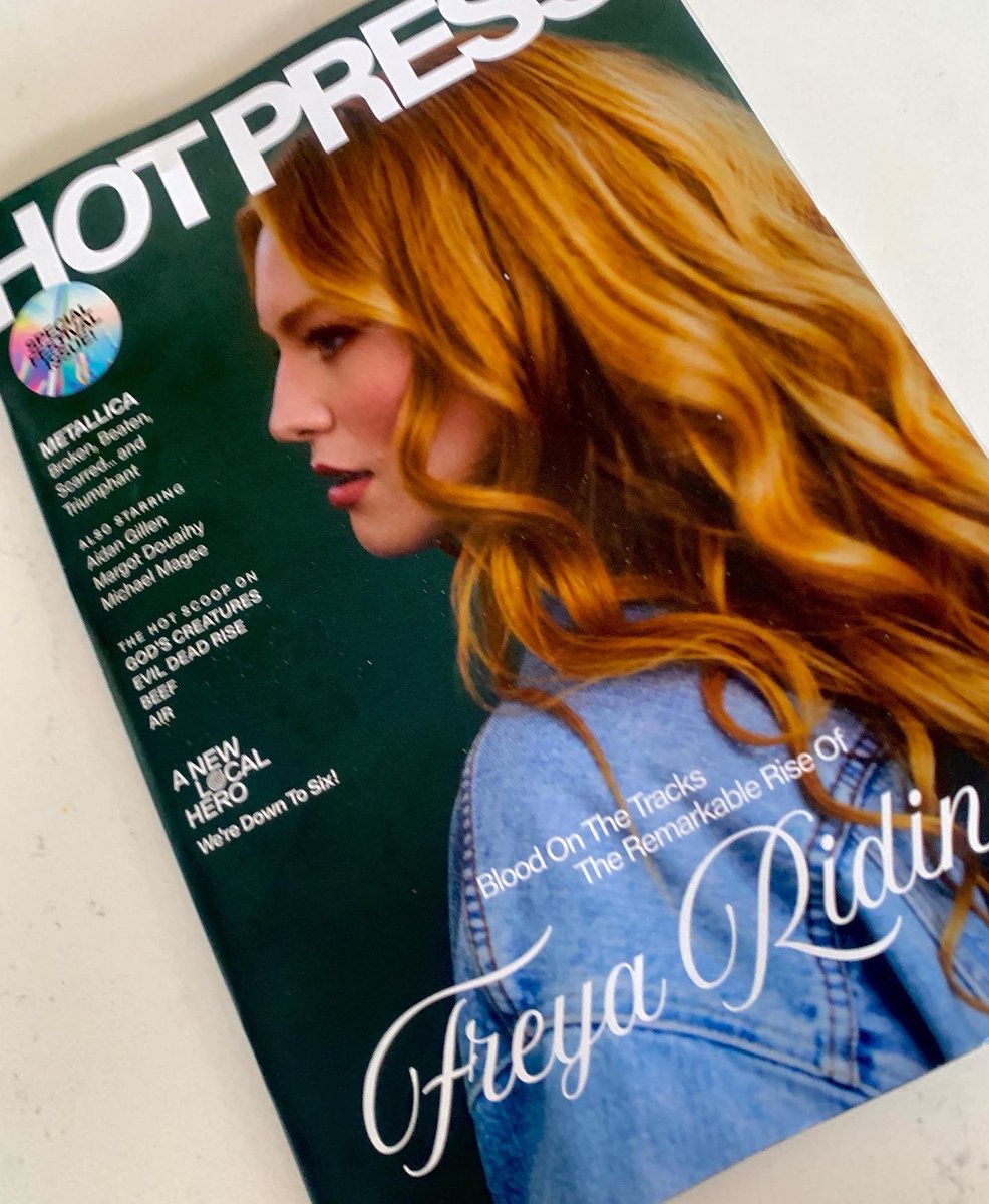 LimePasses's tweet image. When you’ve been reading this iconic magazine for over 40 yrs &amp;amp; finally you get to place an add in it, very happy with this @hotpress  #festival issue #metallica #freyaridings #cover #pass #backstagepass @Metallica @FreyaRidings