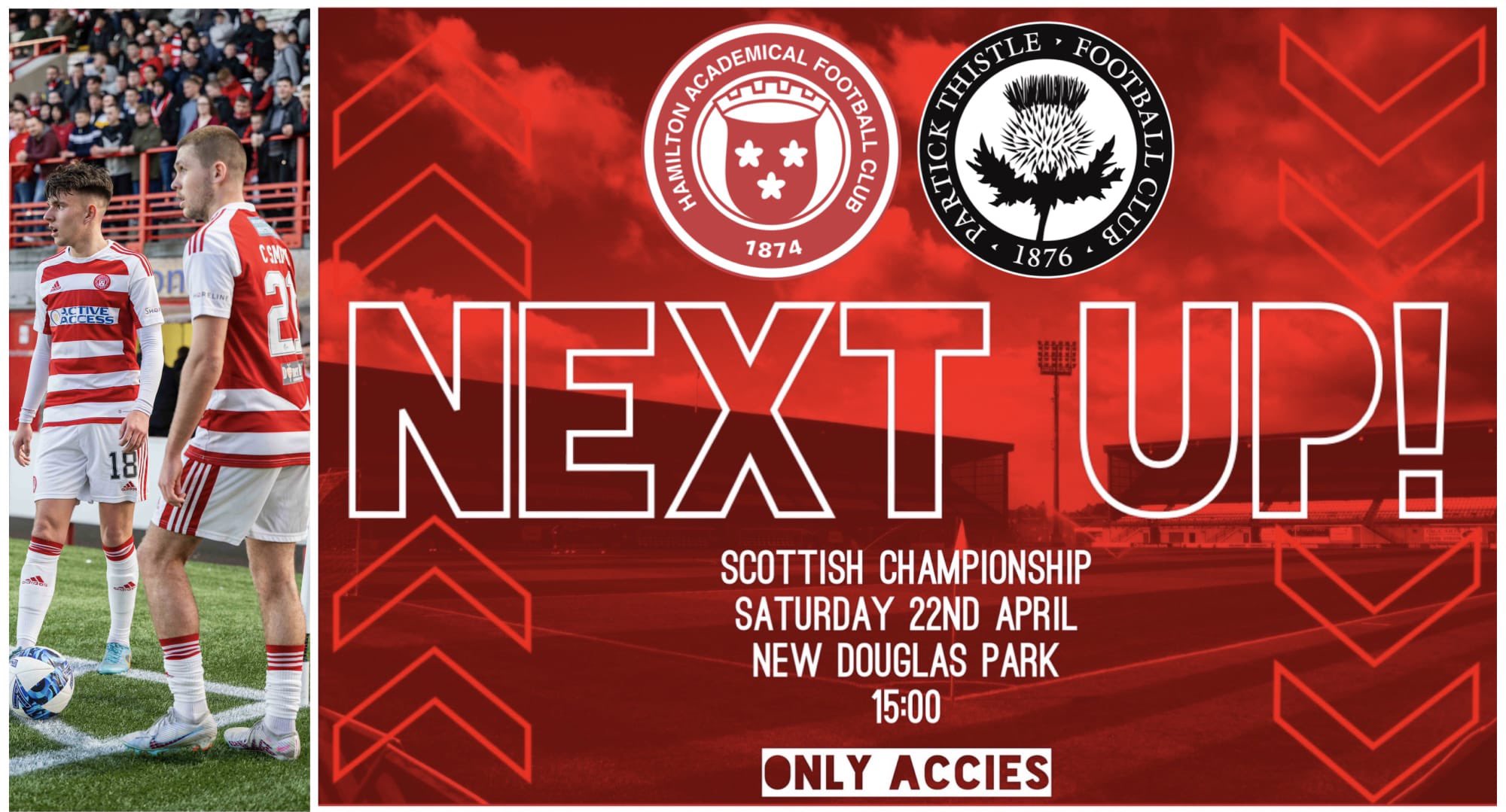 Only Accies on Twitter "⚽️ NEXT UP! It’s our final home game of the