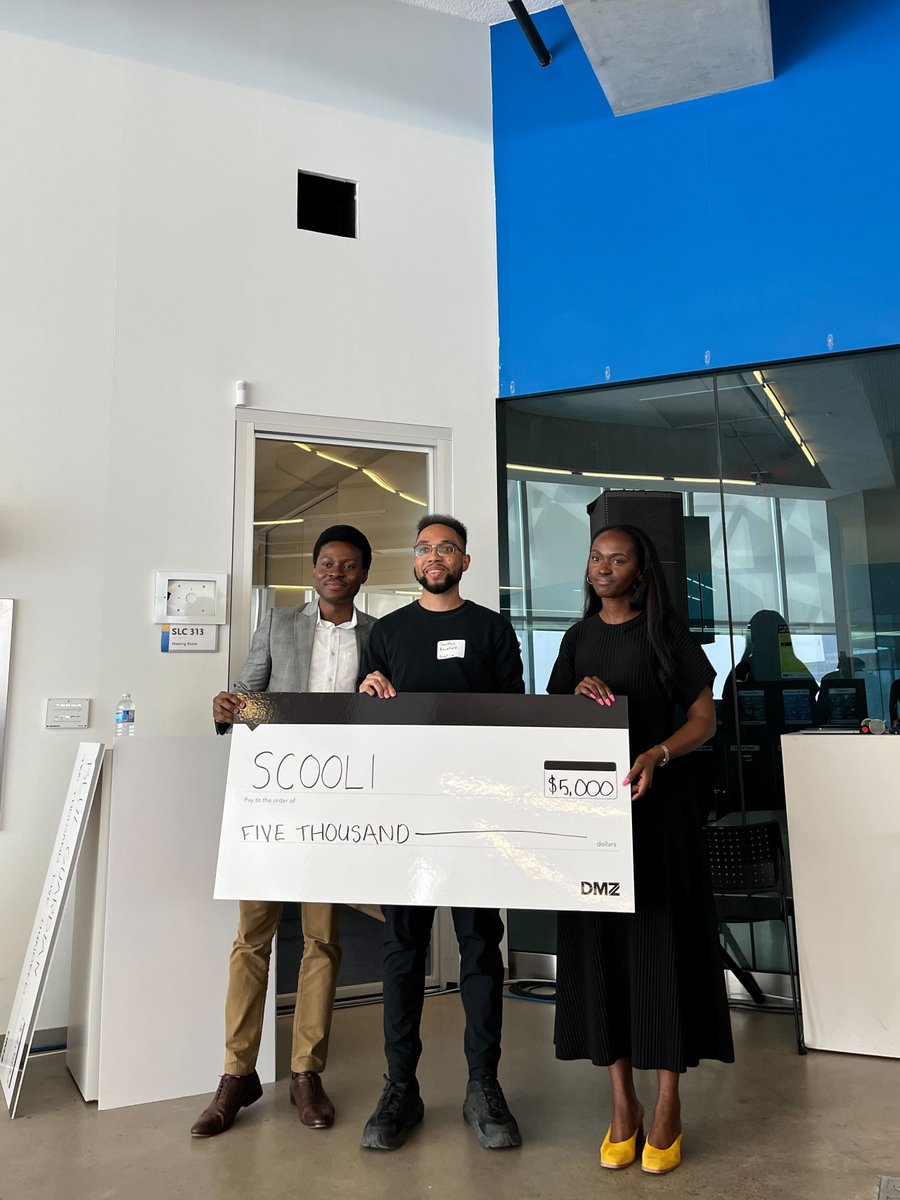 The moment is here! WINNERS of #BlackInnovationSummit2023 are: In third place: Scooli In second place: Gia Health And in first place with 20K in funding: Blue Guardian Congrats to all the winners and to all the companies who participated 👏