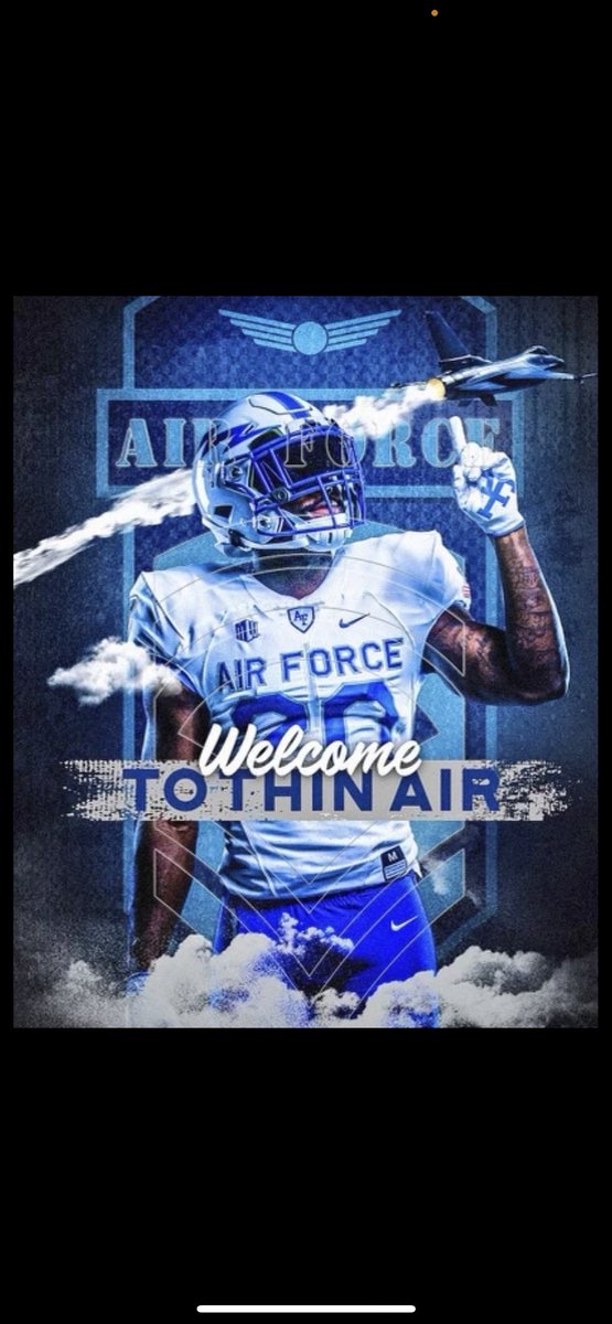 after a great conversation with @MarcBacote i am blessed to have received my first FBS offer from the US AIR FORCE ACADEMY . #LLQ💔 @BappNAinEZBino @dhglover @BrianDohn247 @RivalsFriedman @CoachPoeWins @CoachCoreydmv @EricOfficialDMV @EdOBrienCFB @TheUCReport @DemetricDWarren
