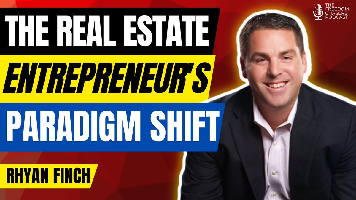 Check out our latest episode with Rhyan Finch bit.ly/3Ac4F9D

#realestateinvesting #realestate #podcast #financialfreedom #buyinghouses #realestatesuccess #realestateinvest #freedomchasers  #1stclassrealestate #heartcenteredbusiness #purposefulleadership