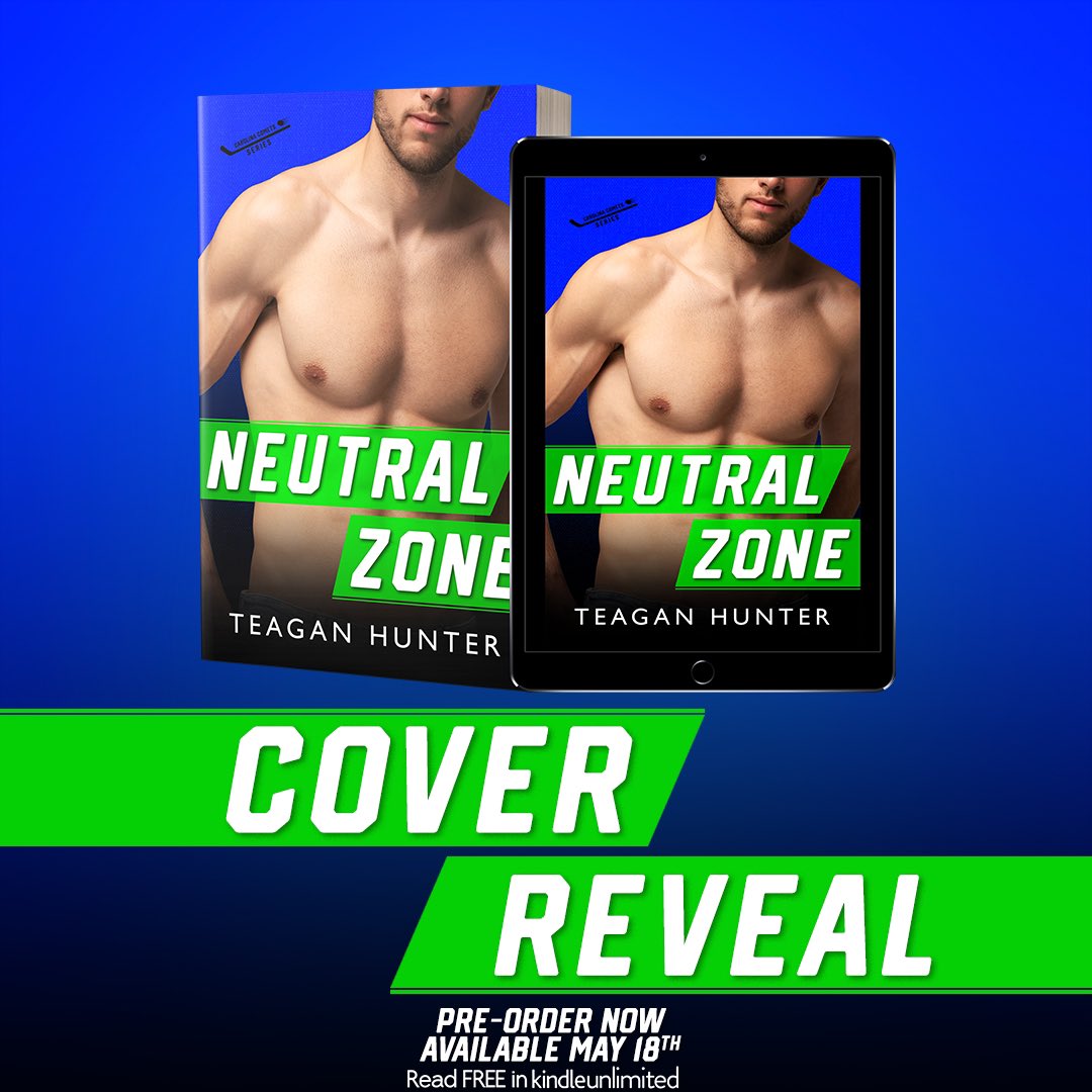 Author @thunterwrites has revealed the gorgeous cover for Neutral Zone, releasing May 18!

Pre-order today on Kindle Unlimited
Amazon: bit.ly/3I3dp5A
Amazon Worldwide: mybook.to/NeutralZone

#carolinacomets #teaganhunter #SportsRomance #RomanticComedy @valentine_pr_