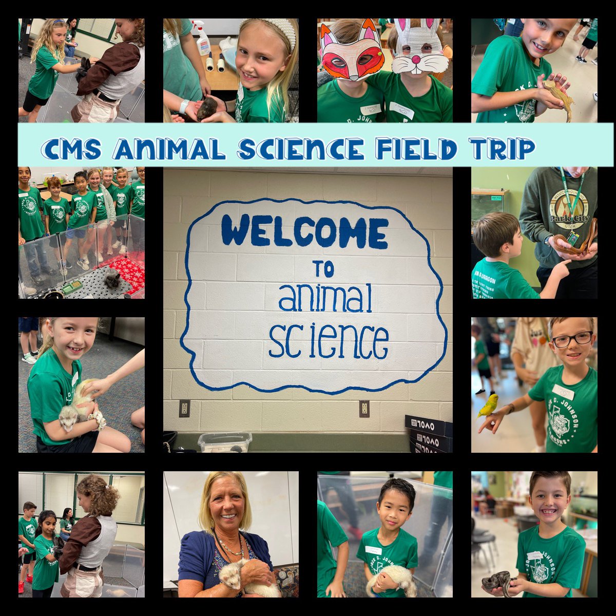 “Wow! Cool! Oooh and Ahhh!!”heard all morning while we were guided by the <a href="/CarrollMiddle/">Carroll Middle</a>  animal science experts…thank you LoriCashon for leading your students to teach our <a href="/Jack_D_Johnson/">Jack D. Johnson</a> second graders so passionately #InspireExcellence #DragonFamily