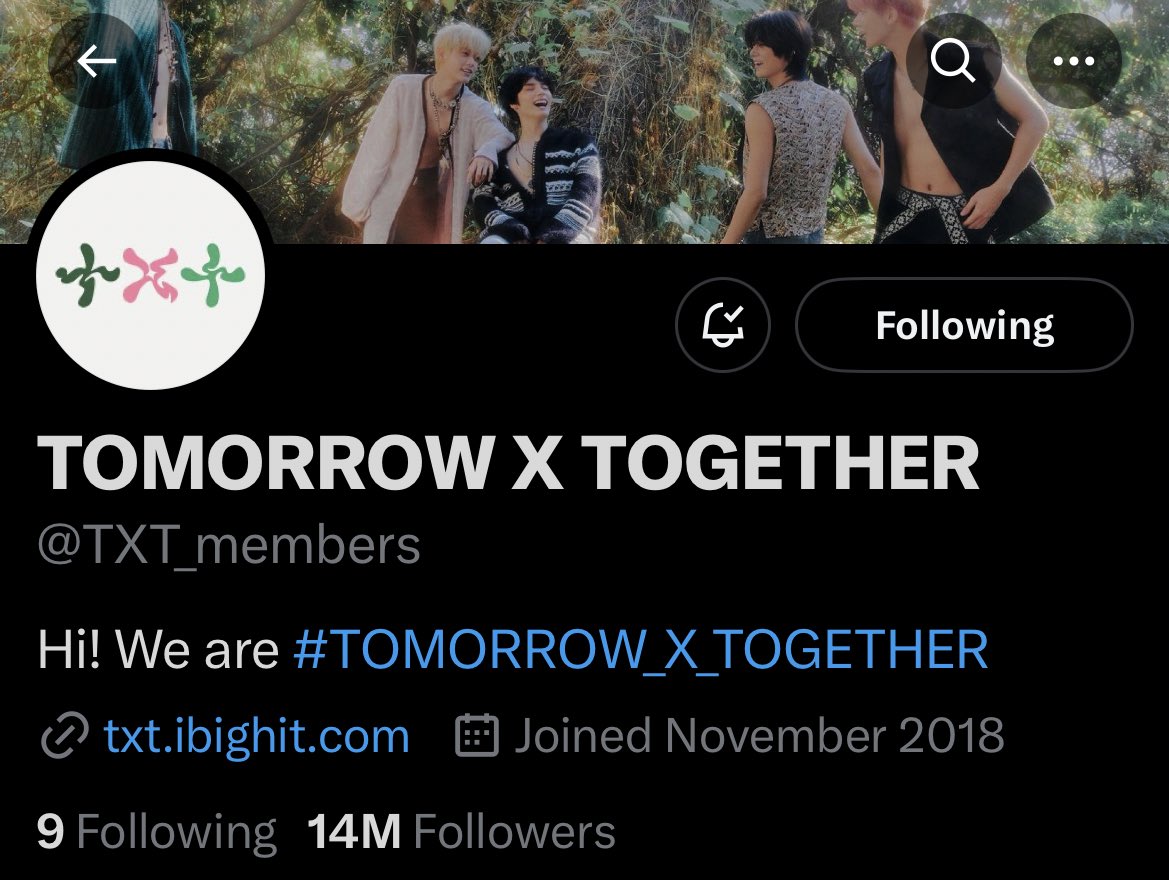 tyubae's tweet photo. no blue tick no opinion #TXT_OUT https://t.co/FASDZ2sBLx