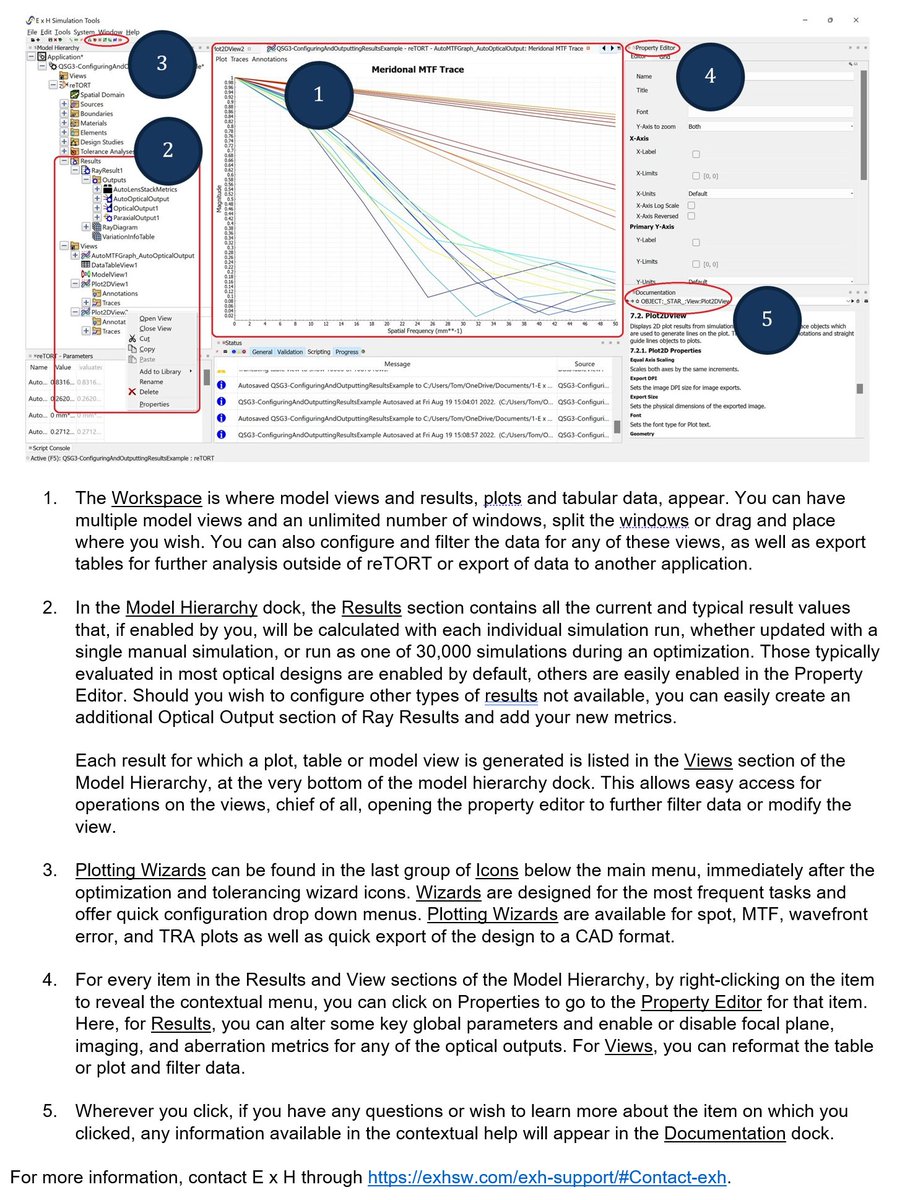 ExHSoftware's tweet image. In QSG3 about configuring, outputting and exporting results you'll find a guide to navigating the UI to maximize usefulness to the designer, exhsw.com/download/QUICK…. Get your free trial at exhsw.com/exh-support/ev… #ExH #reTORT #raytracing #SWaP #GRIN #metasurface #wavefrontmatch