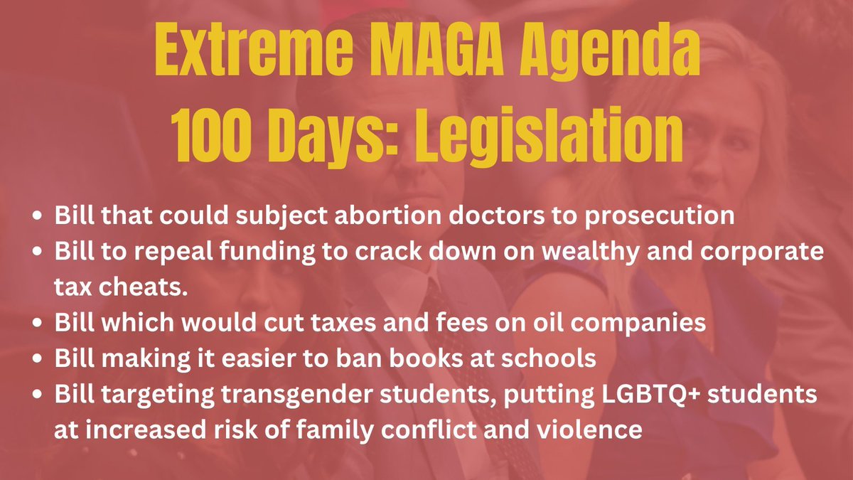 RogueCitizenOne's tweet image. Wasn&apos;t it just a few months ago that Republicans were losing their minds about gas prices and inflation? 

Obviously, they&apos;re no longer concerned, because this 👇👇 is the legislation MAGA Republicans have brought to the floor in their first 100 days.

#DemCast #TruBlue #wtpBLUE