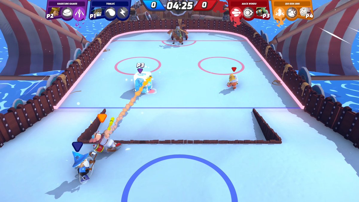 PlayGoons's tweet image. You can choose between three different classes based on your favourite playstyle: The Sharpshooter (Attack) 🏒, Enforcer (Defense) 🛡, or the Wingman 🕊 (Support)

#arcadegames #hockeygames #sportsgames