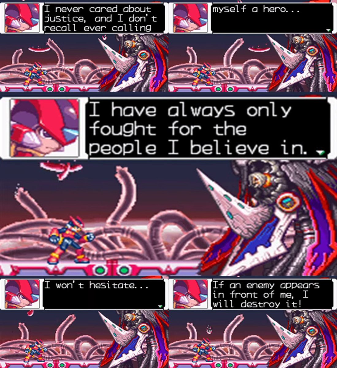 MavHunterOmega's tweet photo. On this very day in history, 18 years ago... a red dude with blonde hair finally found out what he was fighting for after so many years of asking himself this very same question! https://t.co/ZudeSwRMUV