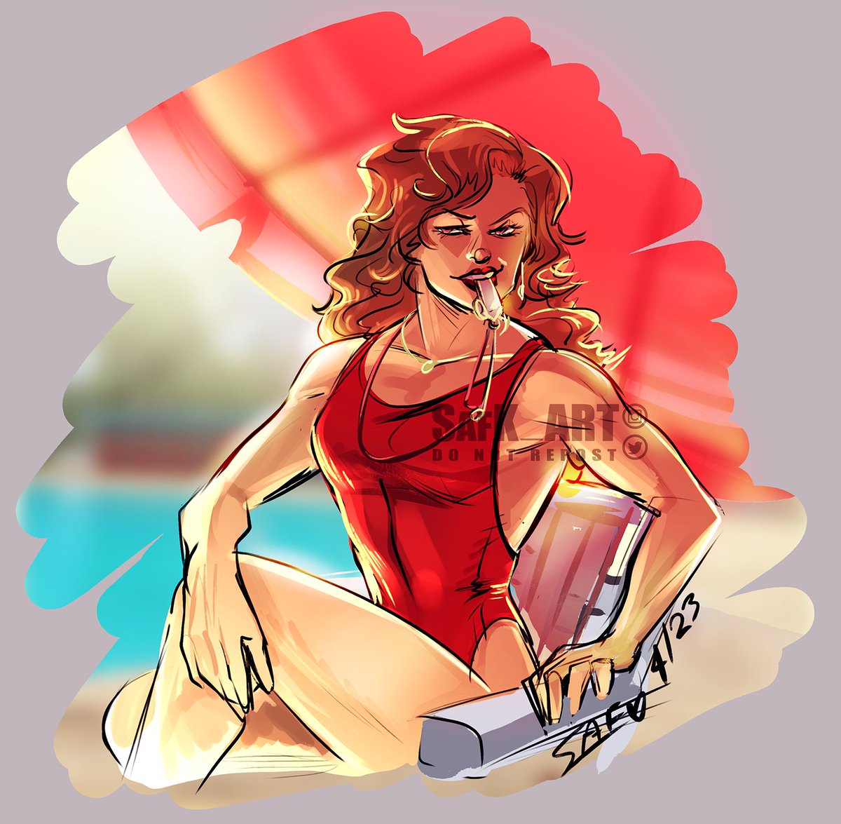 SafK_Art's tweet photo. I quick drew Fem Billy
#artwork #StrangerThings #billyhargrove https://t.co/Ajt69L66lF