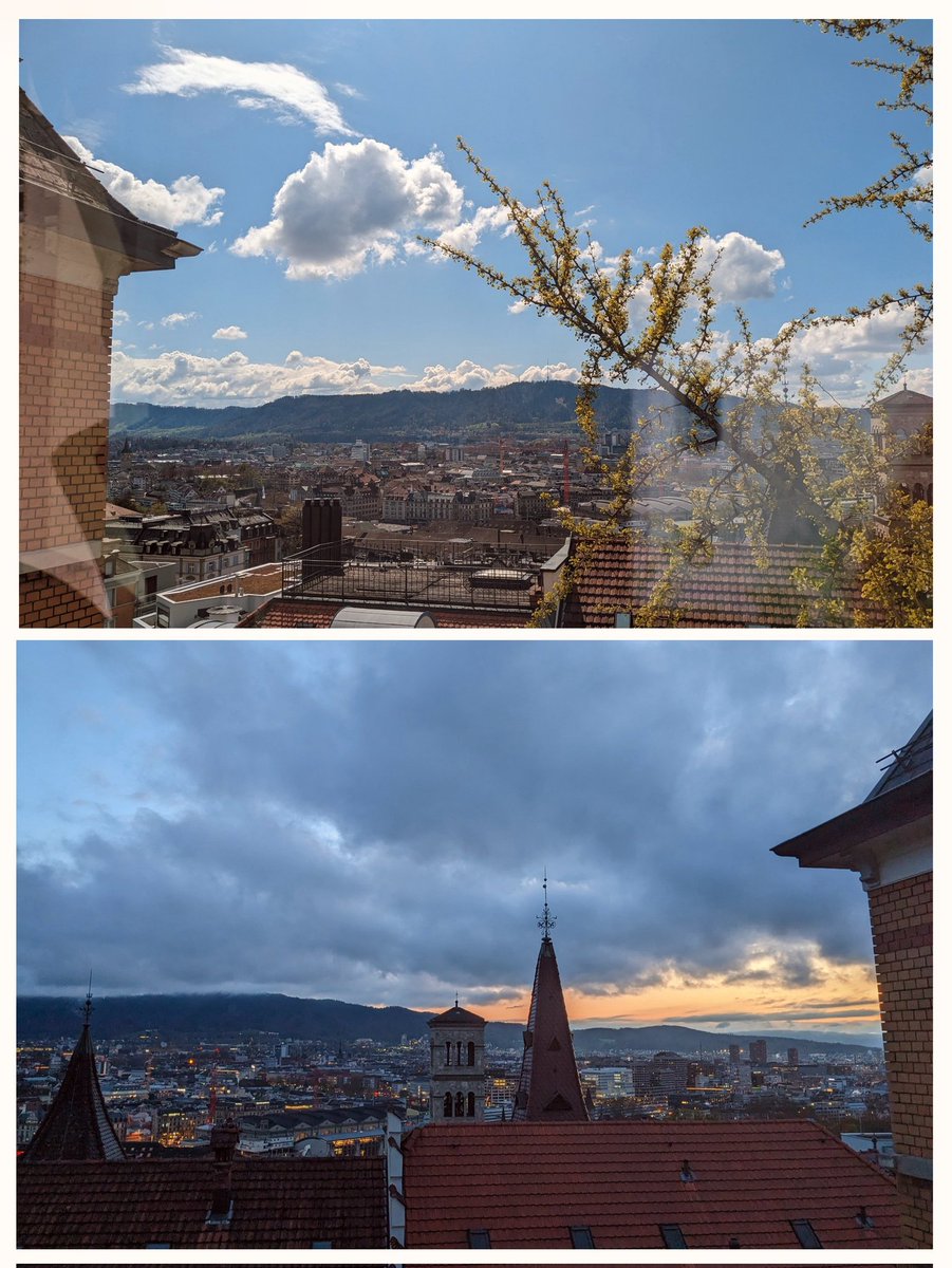 Pretty day and night at @EPL_at_ETH 🙏✨☀️ #phdlife