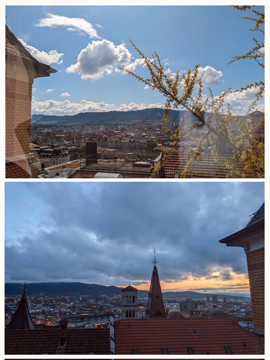 RhythimaShinde's tweet photo. Pretty day and night at @EPL_at_ETH 🙏✨☀️ #phdlife https://t.co/Tx5DemXCL1