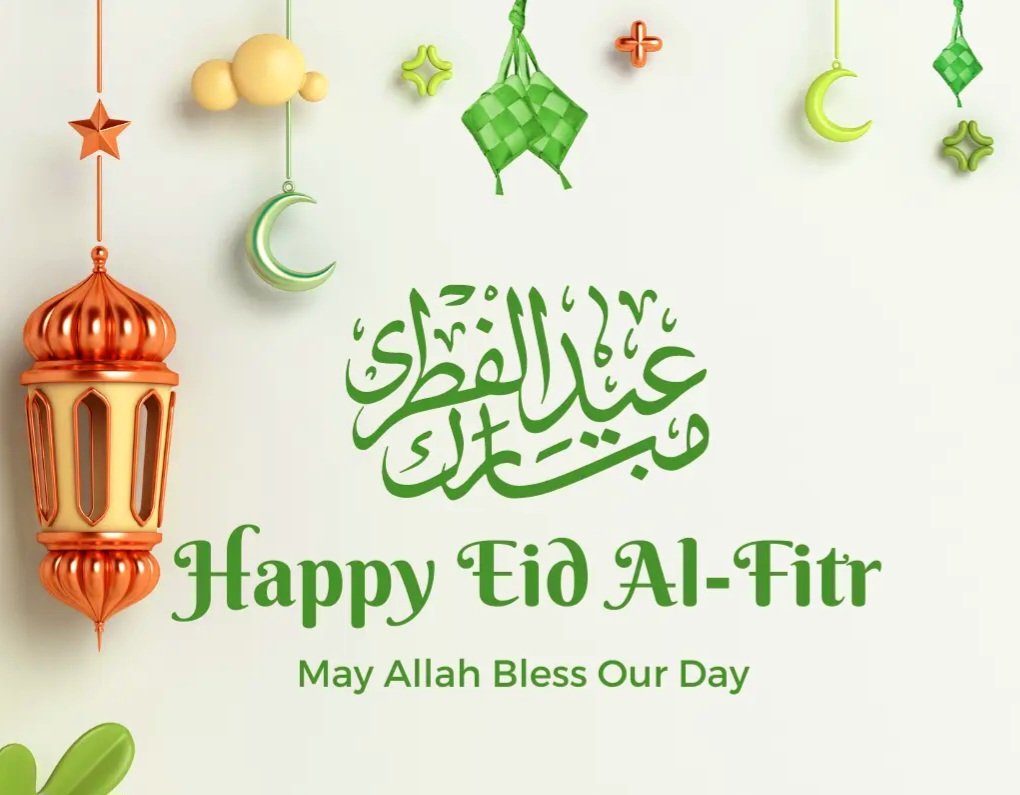 Eid fitra mubaarak for all of you. Allah  accepts our gooddeed.