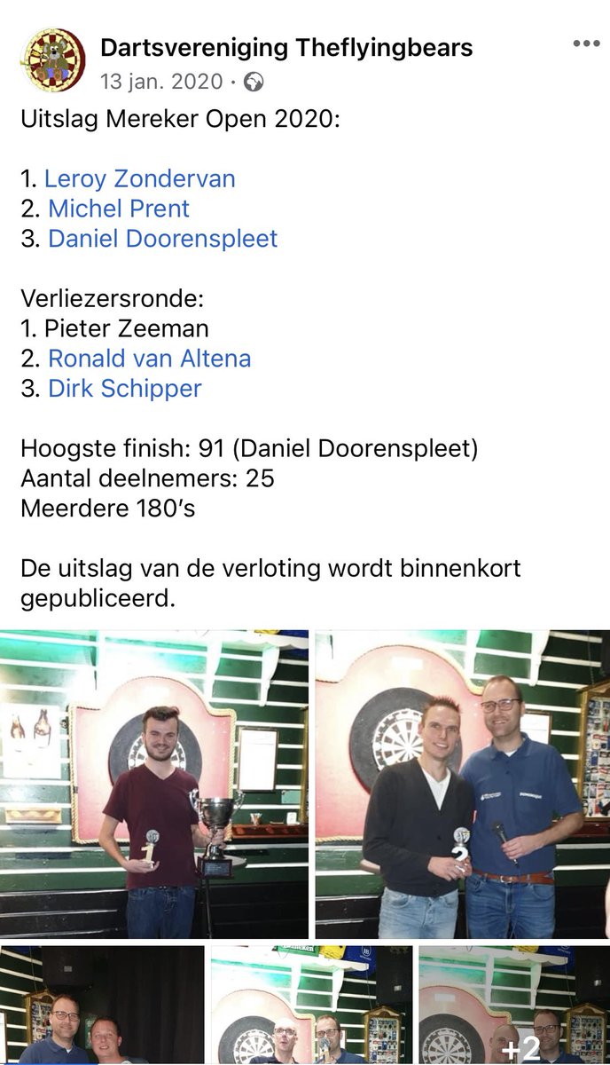 De laatste editie van de Mereker Open was in 2020. Leroy Zondervan won de beker toen voor de vierde keer op rij. Zou hij er een vijfde titel aan toe kunnen voegen? Of krijgen we een nieuwe winnaar? We gaan het zondag zien bij de Mereker Open 2023 in Dorpshuis Het Trefpunt!
