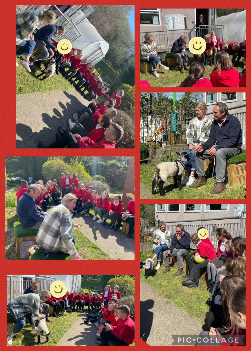 Year 6 were over the moon to have a Q&amp;A session with our fabulous farmers Zoe and Richard <a href="/brutensbangers/">Pen-y-Fan Isaf Farm</a> this morning. Some wonderful questions asked and impressive answers and facts given to us. The highlight of course was meeting the beautiful Barnaby. Thank you Team Bruten🐑