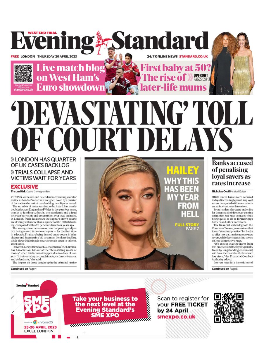Tomorrows Papers Today On Twitter Thursday s Evening Standard tomorrows-papers-today-on-twitter-thursday-s-evening-standard
