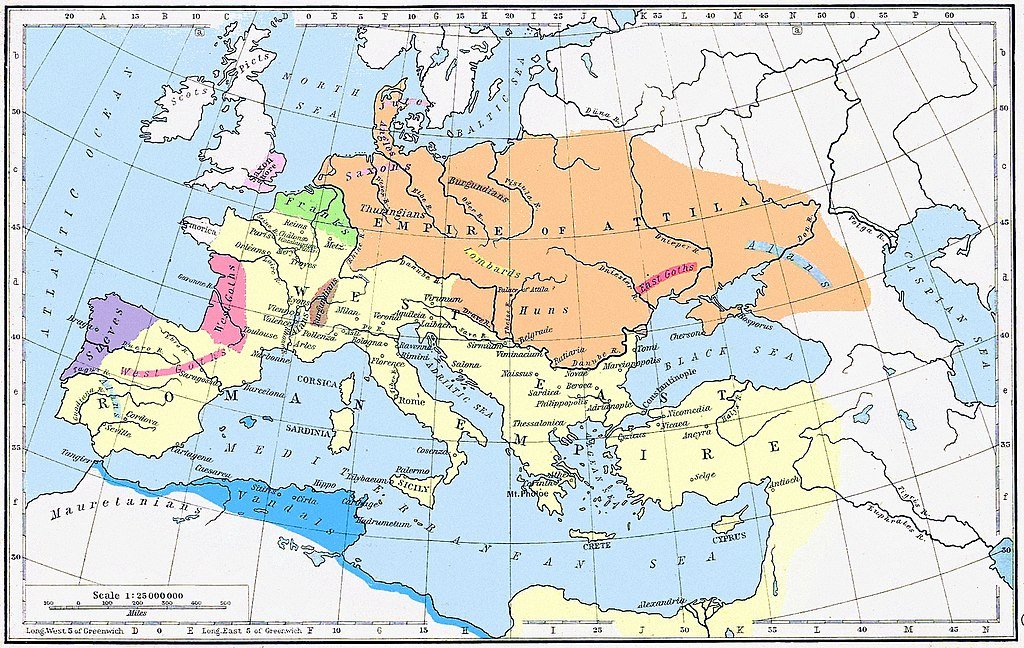 dogstorm606's tweet photo. @IckeAnd @JoePostingg Yep, but before they were ruled by THE SCOURAGE OF GOD ATILLA THE HUN, who slaughter a good chunk of europes population with his empire of nomadic people. https://t.co/LR3PLWX4tS